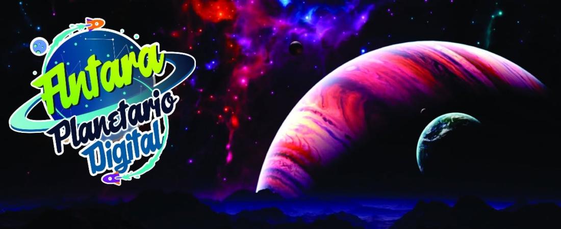 planetario blanco espacio